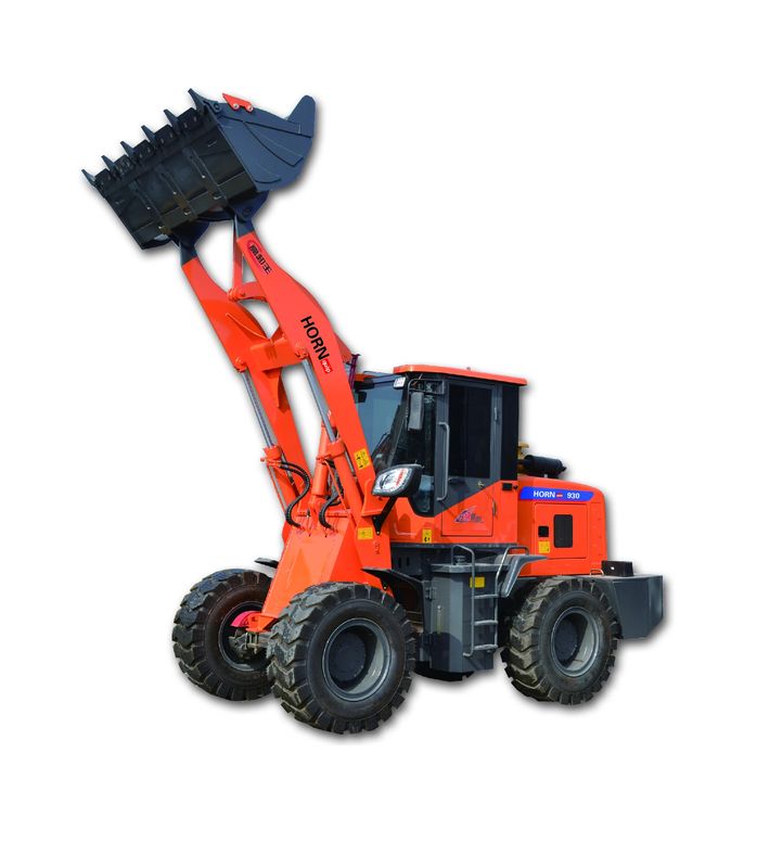 Customized Mini Front End Loader / 1.6 Ton Front Bucket Loader For Highway