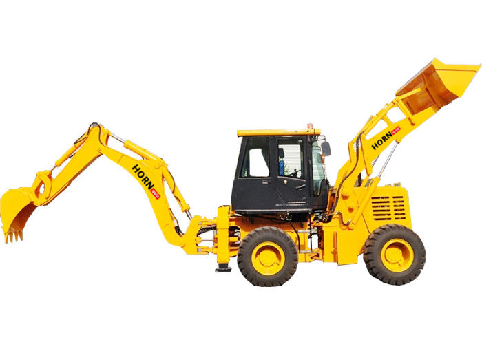 Small Driven Backhoe Loader Bucket , WZ3025 Log Wheel Loader