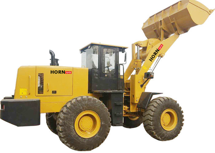 656G Small Front End Loader 5000 Kg Rated Load With Joystick ISO Approved