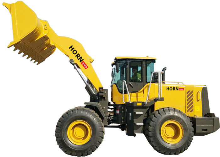 656G Small Front End Loader 5000 Kg Rated Load With Joystick ISO Approved