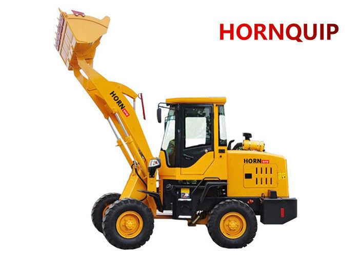 1 Ton Rated Load Mini Bucket Loader / Small Bucket Loader Construction