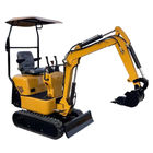 Crawler Type Mini Excavator Machine H10 18 L/Min 17Mpa